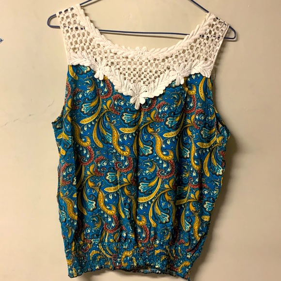 Paisley pattern Top - Picture 4 of 5